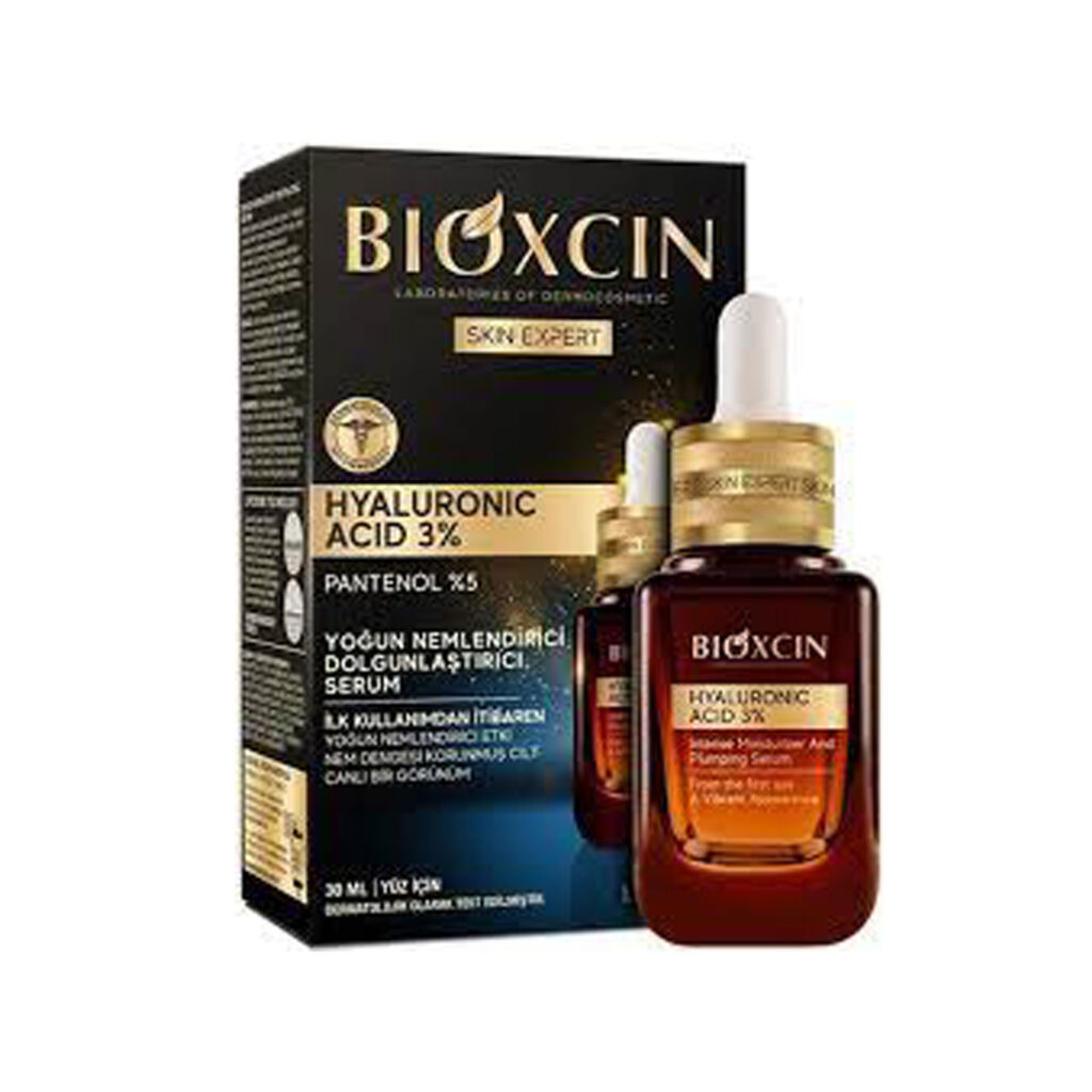 خرید و قیمت سرم آبرسان بیوکسین Bioxcin مدل Hyaluronic Acid حجم 30 میل