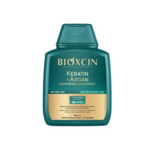 خرید و قیمت شامپو بیوکسین BIOXCIN حاوی روغن آرگان و کراتین حجم 300 میل