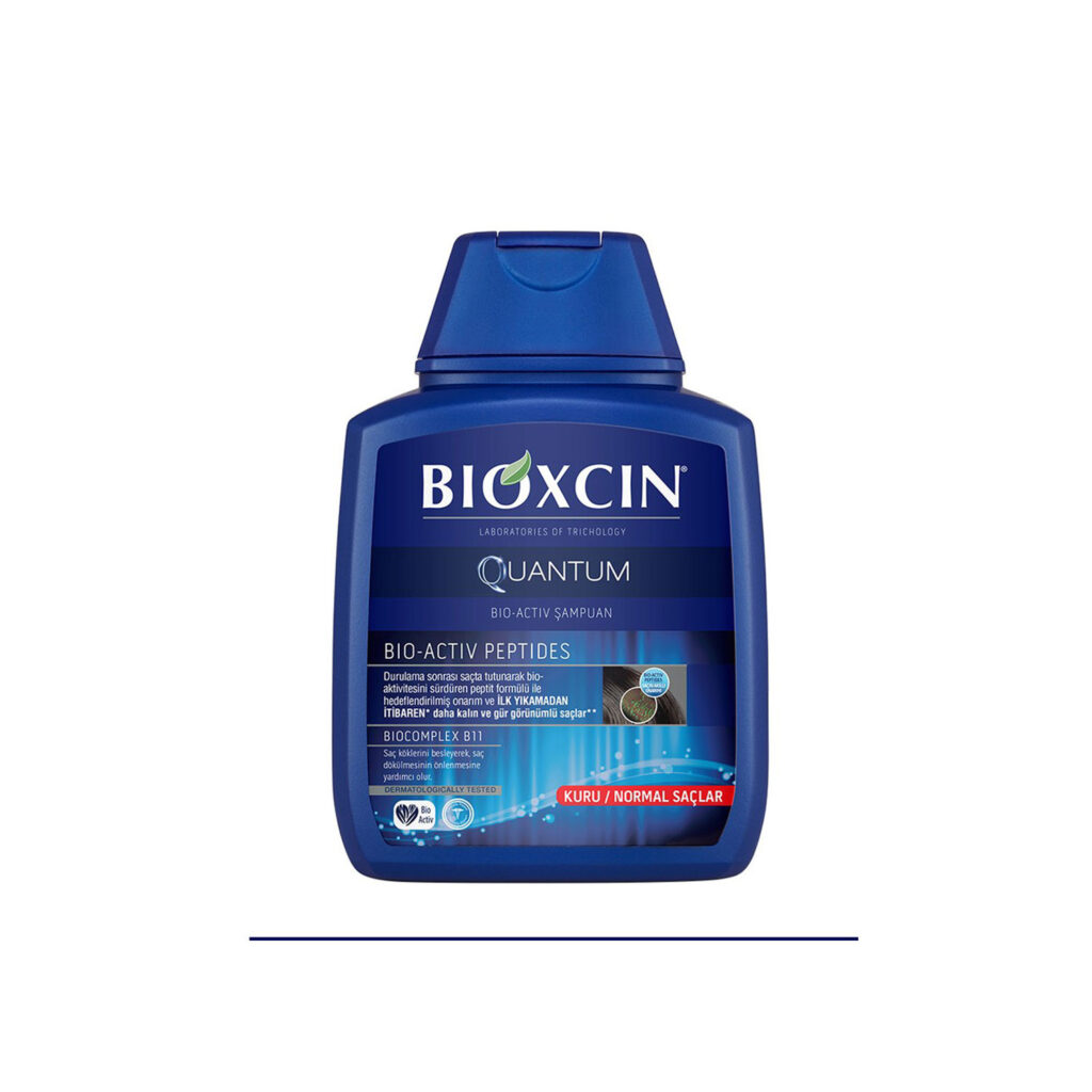 خرید و قیمت شامپو بیوکسین bioxcin quantum برای موهای خشک حجم 300 میل