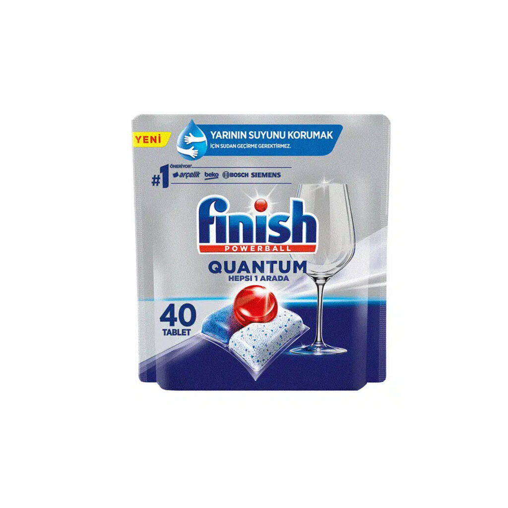 قیمت و خرید قرص ظرفشویی فینیش Finish مدل Quantom بسته 40 عددی