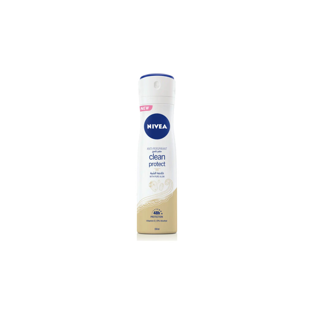 قیمت و خرید اسپری ضد تعریق نیوا Nivea زنانه مدل Clean Protect حجم 200 میل