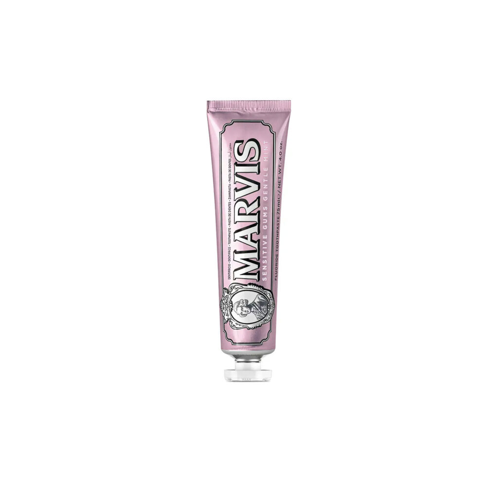 قیمت و خرید خمیر دندان مارویس Marvis لثه های حساس مدل Sensitive Gums Gentel Mint حجم 75میل